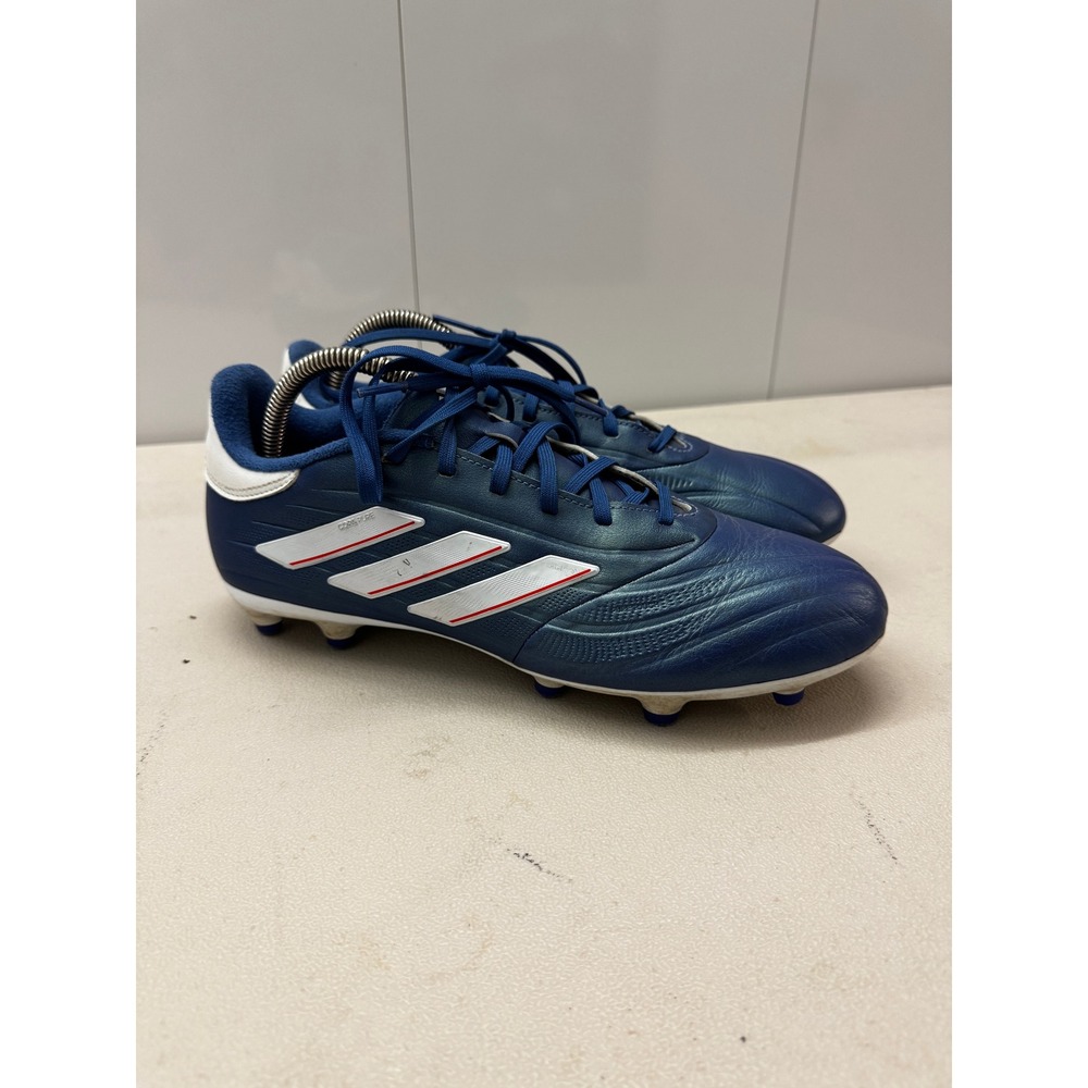Adidas Copa Pure II.4 FG Blue White Red Soccer Cleats IE4896 Mens Size 9.5